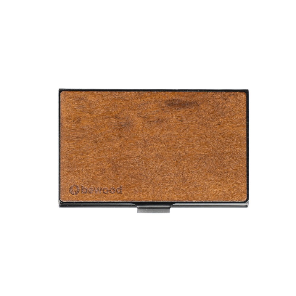 Drewniany Wizytownik Bewood Black Imbuia (2)