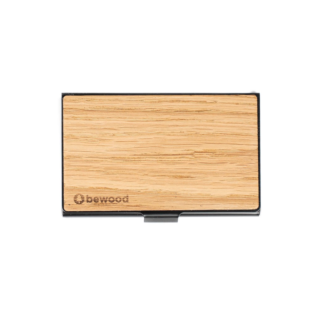 Drewniany Wizytownik Bewood Black Dąb (2)