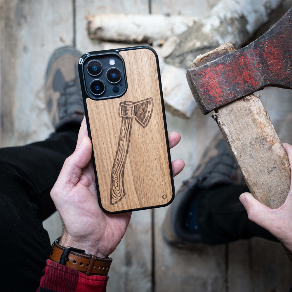 Axe - Oak - Bewood Wooden Case (3)