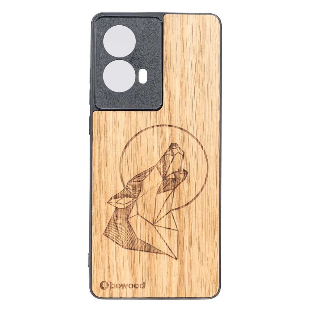 Drewniane Etui Bewood do Motorola G85 5G WILK DĄB (1)