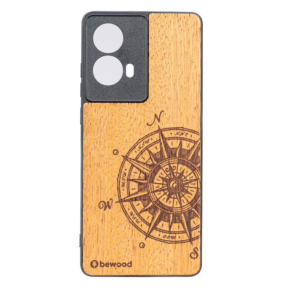 Drewniane Etui Bewood do Motorola G85 5G TRAVELER MERBAU (1)