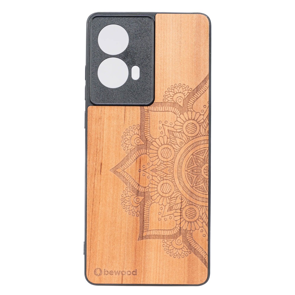 Drewniane Etui Bewood do Motorola G85 5G MANDALA JABŁOŃ (1)
