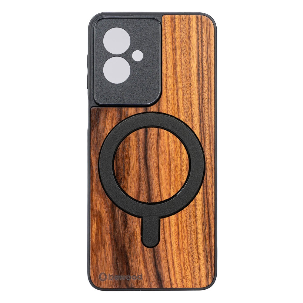 Drewniane Etui Bewood do Motorola G55 5G PALISANDER SANTOS z MagSafe (1)