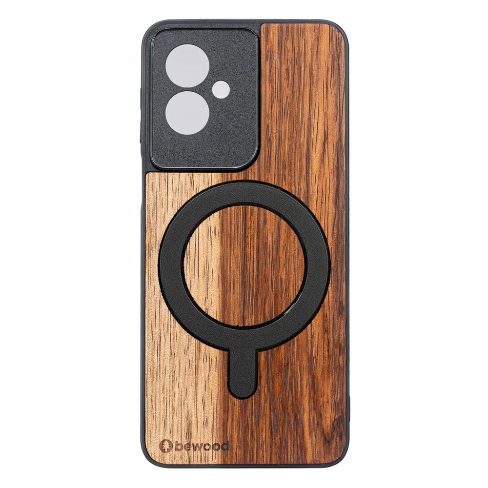 Drewniane Etui Bewood do Motorola G55 5G MANGO z MagSafe (1)