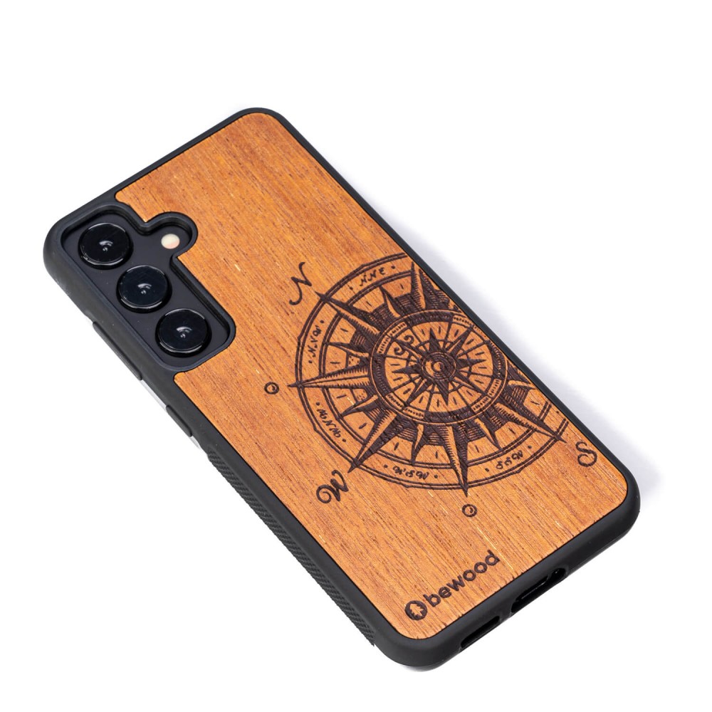 Drewniane Etui Bewood do Samsung Galaxy S25 FE 5G TRAVELER MERBAU (3)