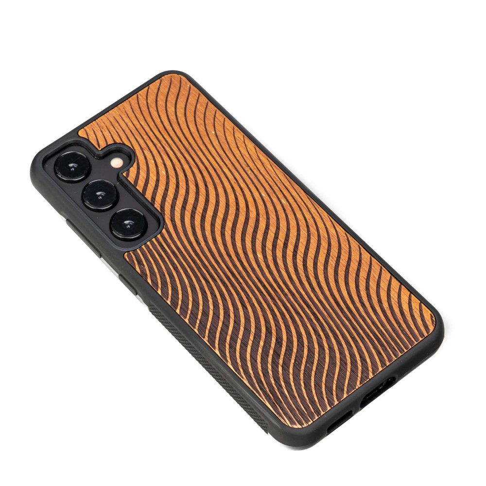 Drewniane Etui Bewood do Samsung Galaxy S25 FE 5G FALE MERBAU (3)