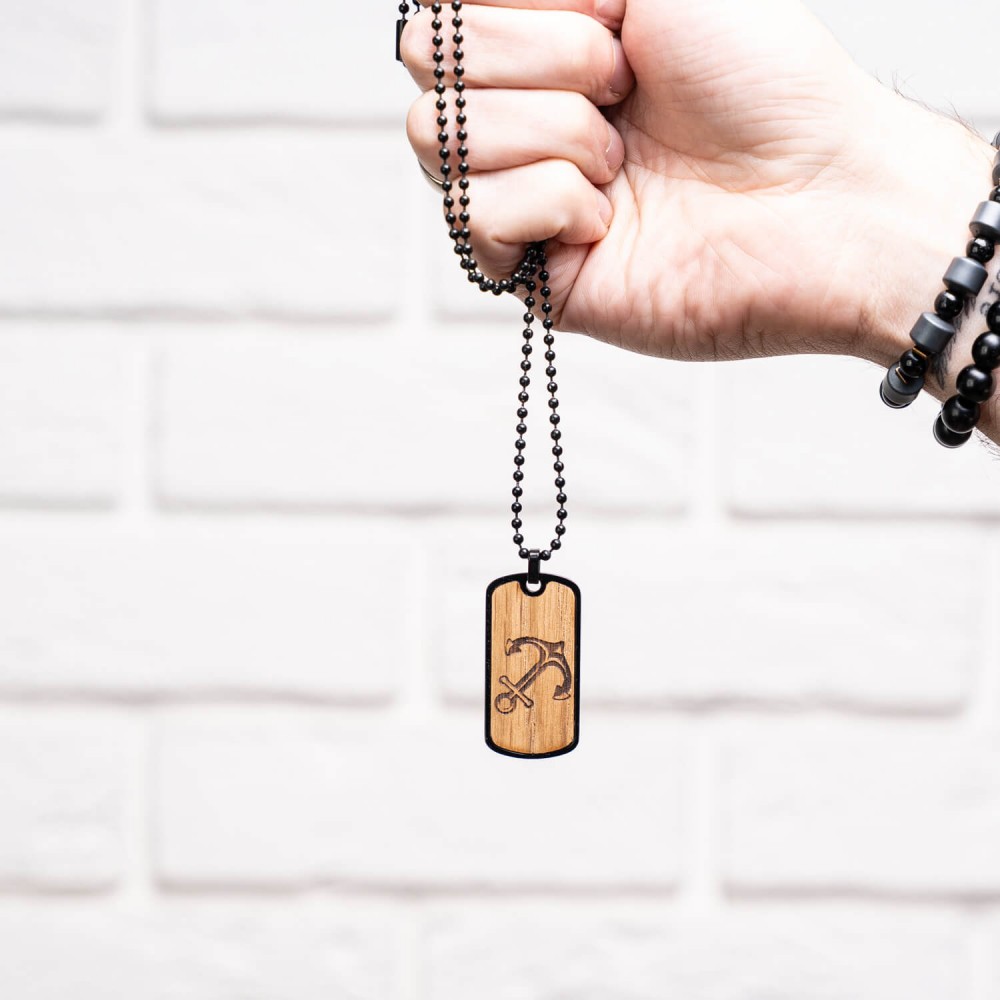 Dog tag Bewood  - Sailor Oak (4)