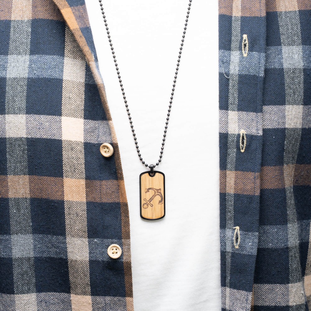 Dog tag Bewood  - Sailor Oak (6)
