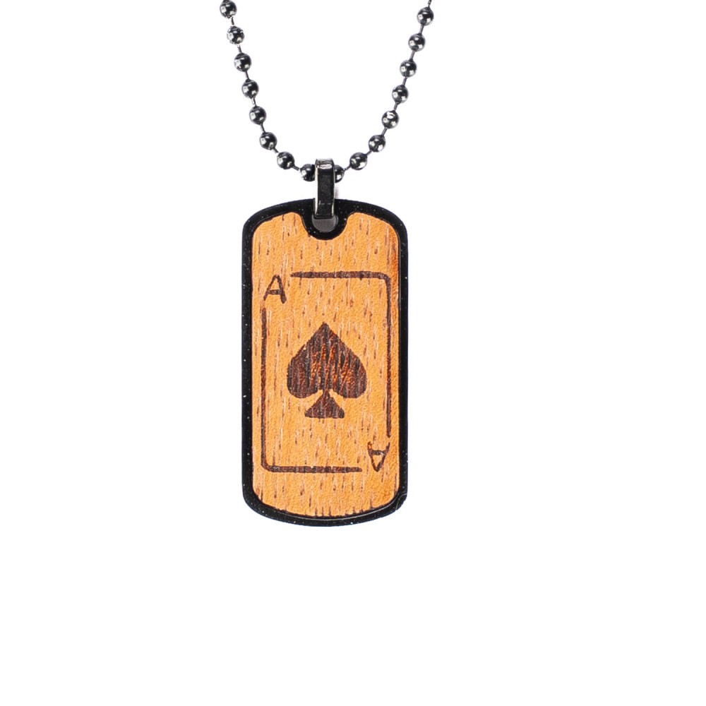 Dog tag Bewood  - Ace of Spades (1)