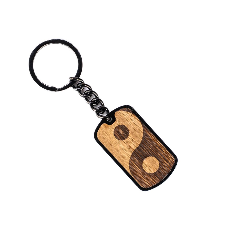 Brelok Bewood - Yin Yang - Dąb (1)