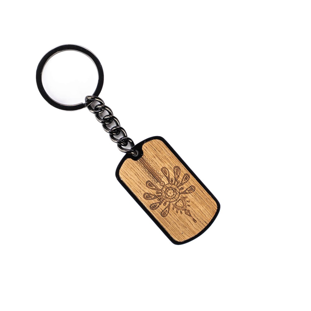 Wooden Keychain - Parzenica - Limba (1)