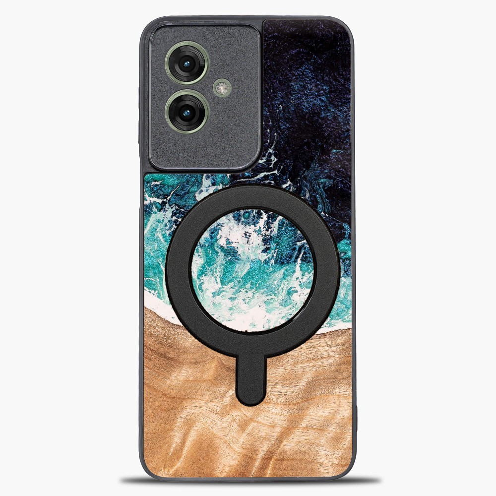 Etui Bewood Unique do Motorola G55 5G - Dream Island z MagSafe (6)