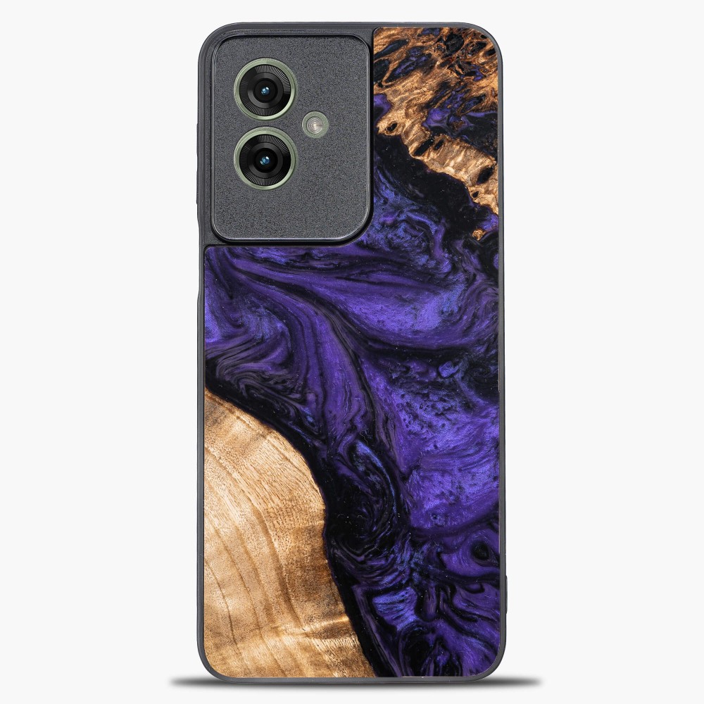 Etui Bewood Unique do Motorola G55 5G - Violet (1)