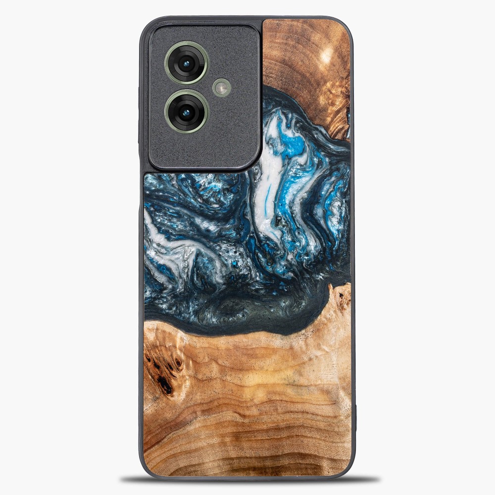 Etui Bewood Unique do Motorola G55 5G - Planets - Ziemia (1)