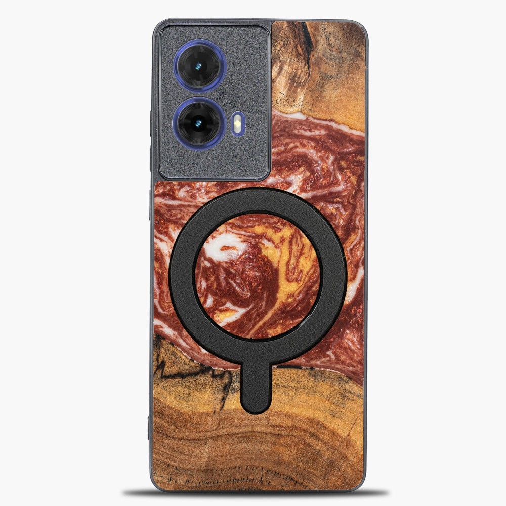 Etui Bewood Unique do Motorola G85 5G - Planets - Mars z MagSafe (1)