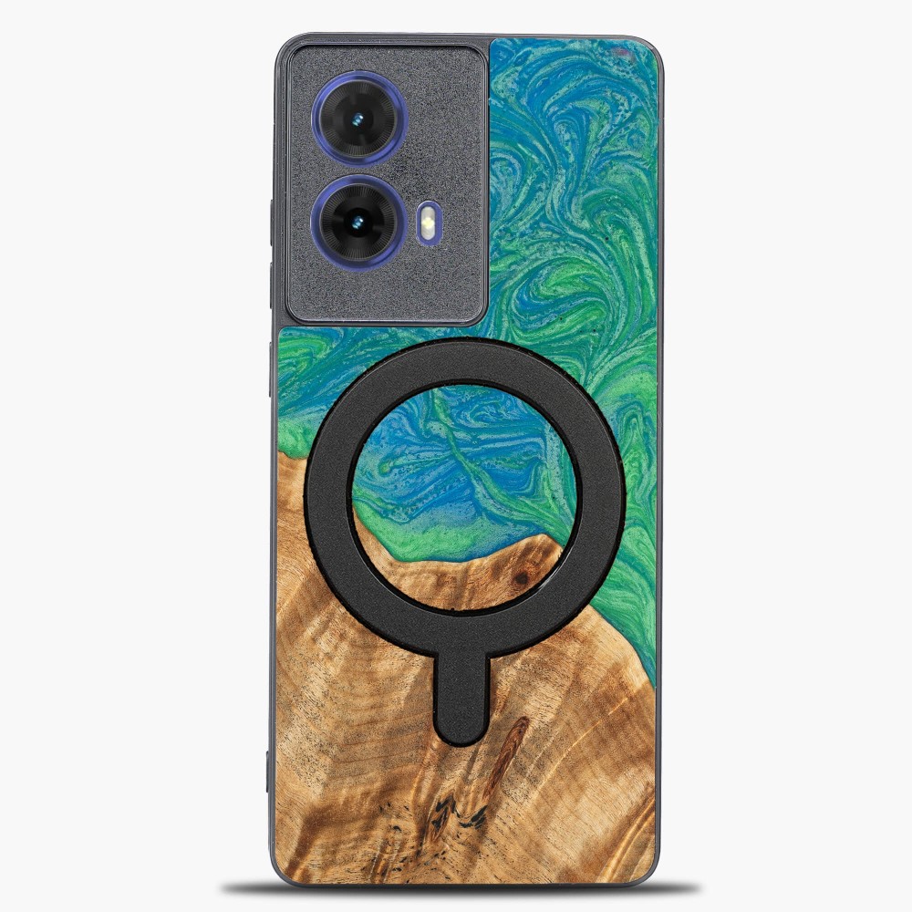 Bewood Resin Case for Motorola G85 5G - Neons - Tokyo with MagSafe (1)