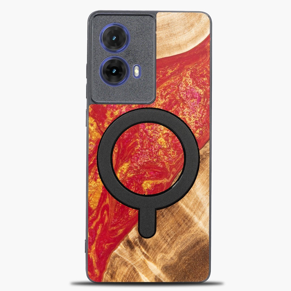 Bewood Resin Case for Motorola G85 5G - Neons - Paris with MagSafe (1)