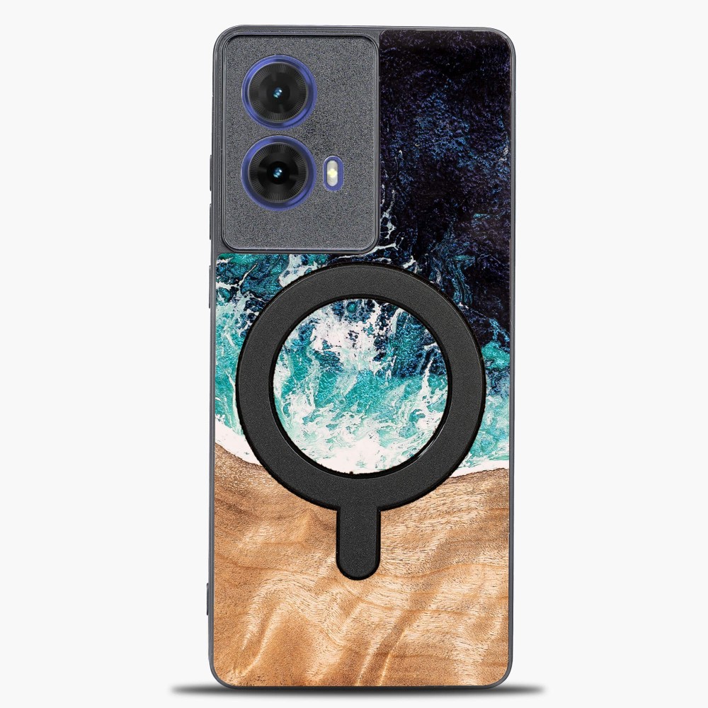 Bewood Resin Case for Motorola G85 5G - Dream  Island with MagSafe (1)