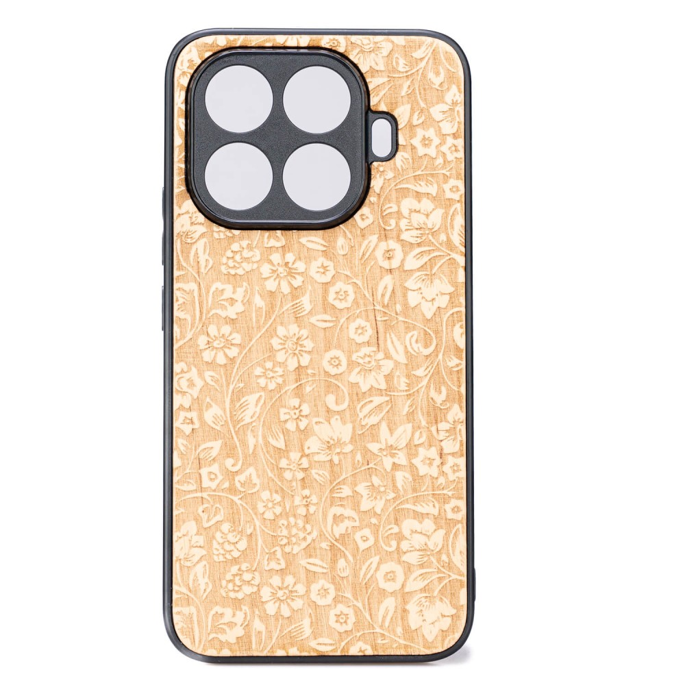 Drewniane Etui Bewood do Xiaomi 15T Pro KWIATY POLNE ANIEGRE (1)