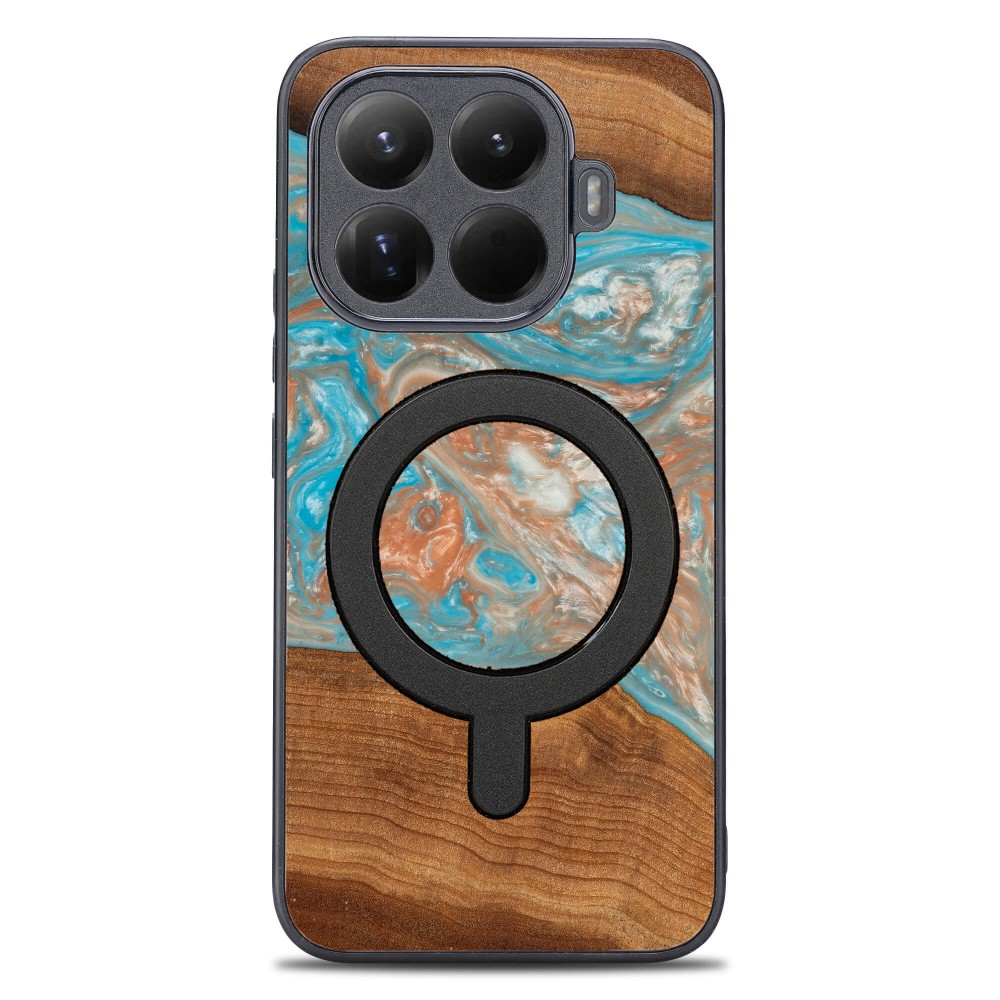 Etui Bewood Unique do Xiaomi 15T Pro - Planets - Saturn z MagSafe (1)