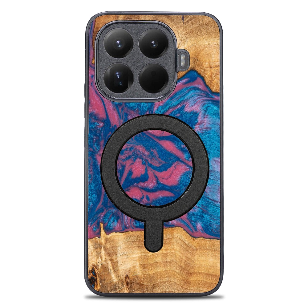 Etui Bewood Unique do Xiaomi 15T Pro - Neons - Vegas z MagSafe (1)
