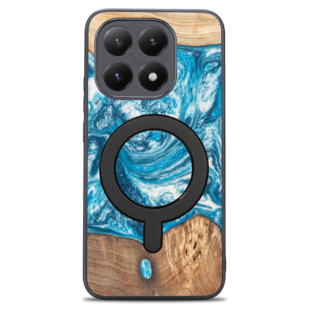 Etui Bewood Unique do Xiaomi 15T - Planets - Uran z MagSafe (1)