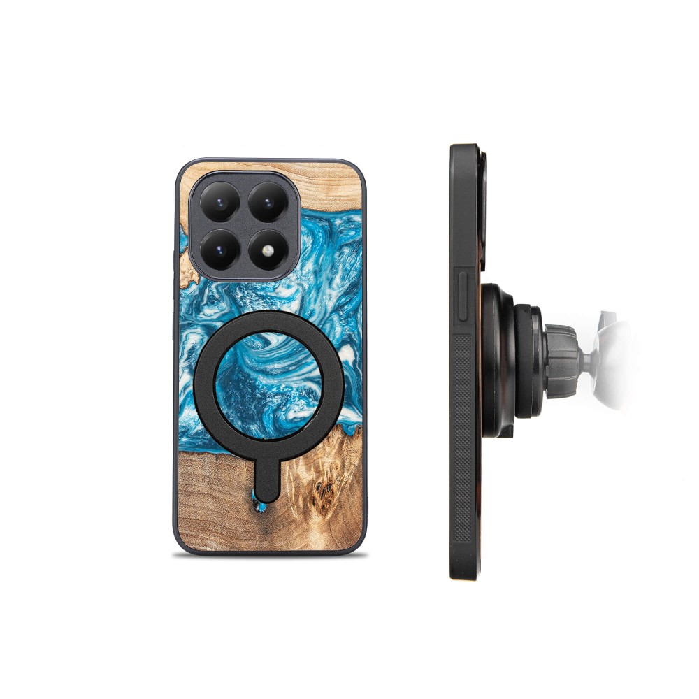 Etui Bewood Unique do Xiaomi 15T - Planets - Uran z MagSafe (2)
