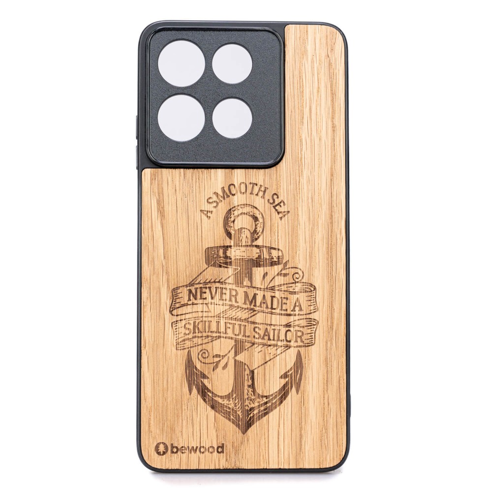 Drewniane Etui Bewood do Motorola G56 5G KOTWICA DĄB (1)