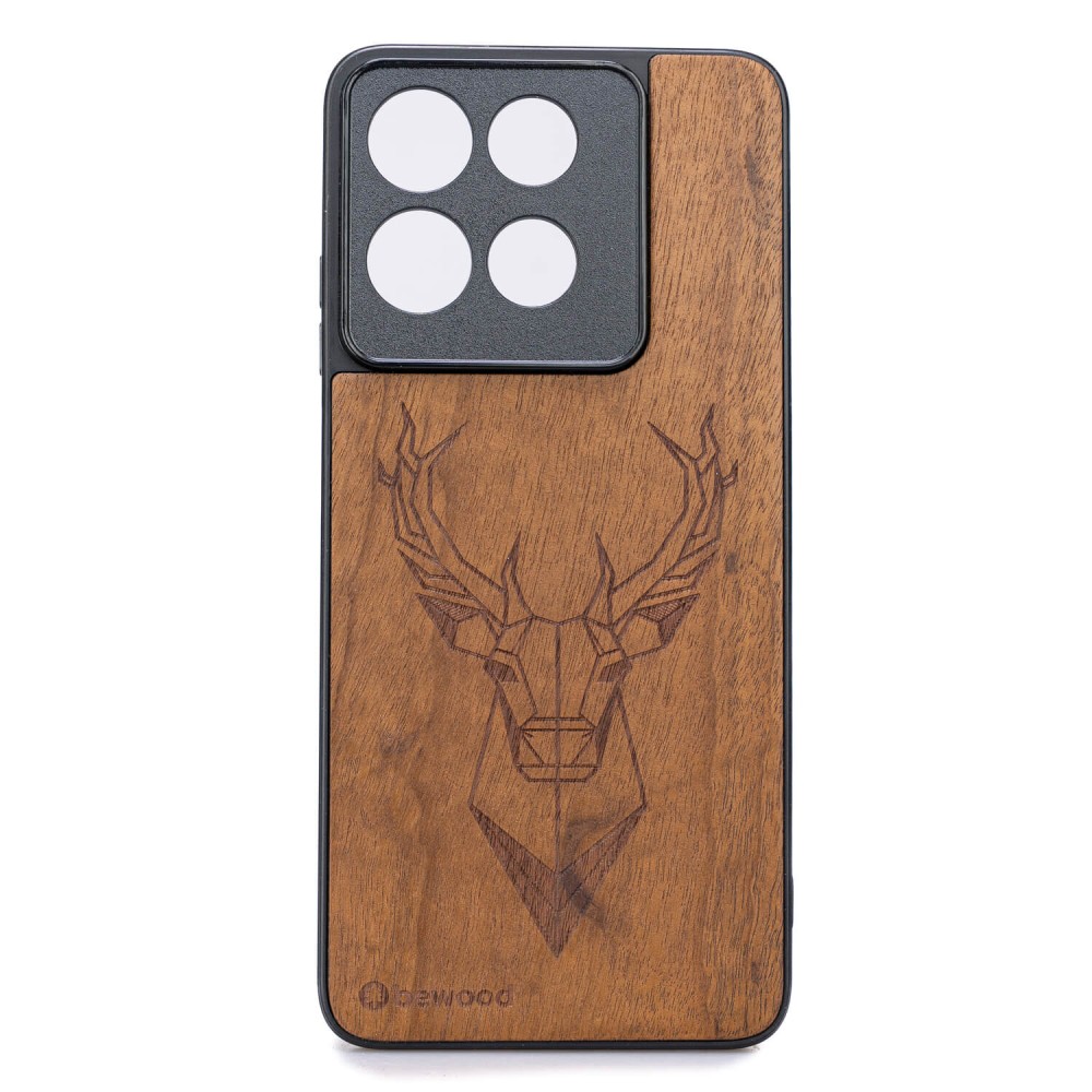 Drewniane Etui Bewood do Motorola G56 5G JELEŃ IMBUIA (1)