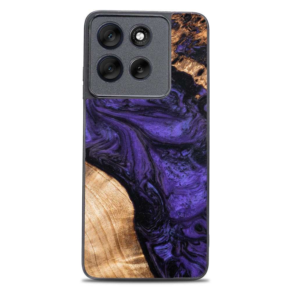 Etui Bewood Unique do Motorola G86 5G - Violet (1)