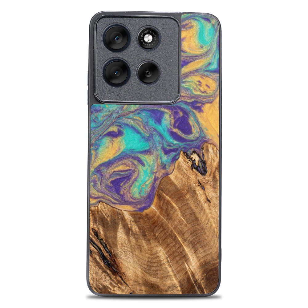 Etui Bewood Unique do Motorola G86 5G - Planets - Merkury (1)