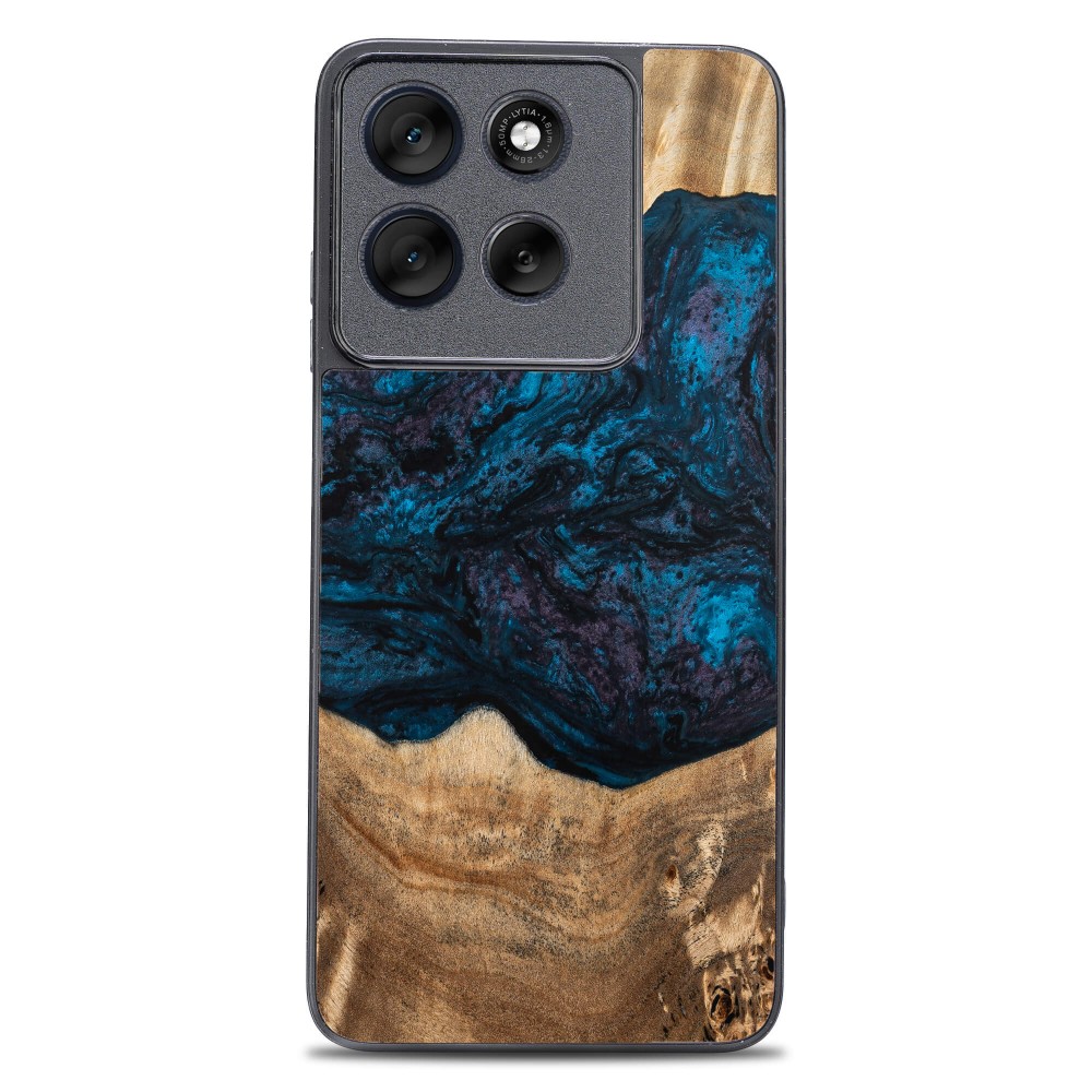 Etui Bewood Unique do Motorola G56 5G - Planets - Neptun (1)