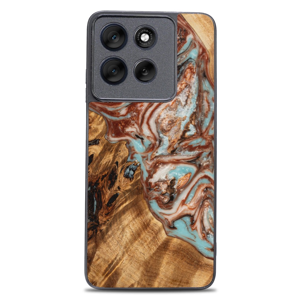Etui Bewood Unique do Motorola G56 5G - Planets - Jowisz (1)