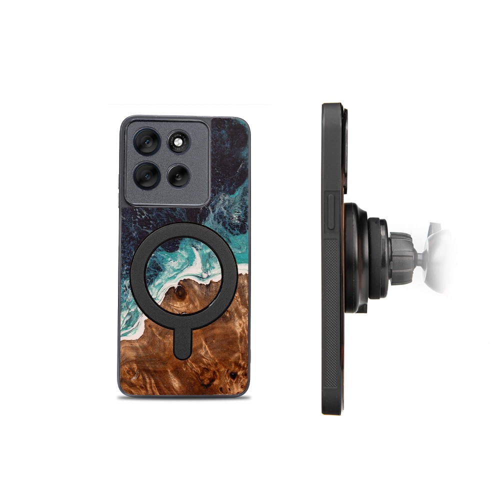 Etui Bewood Unique do Motorola G86 5G - Dream Island z MagSafe (2)