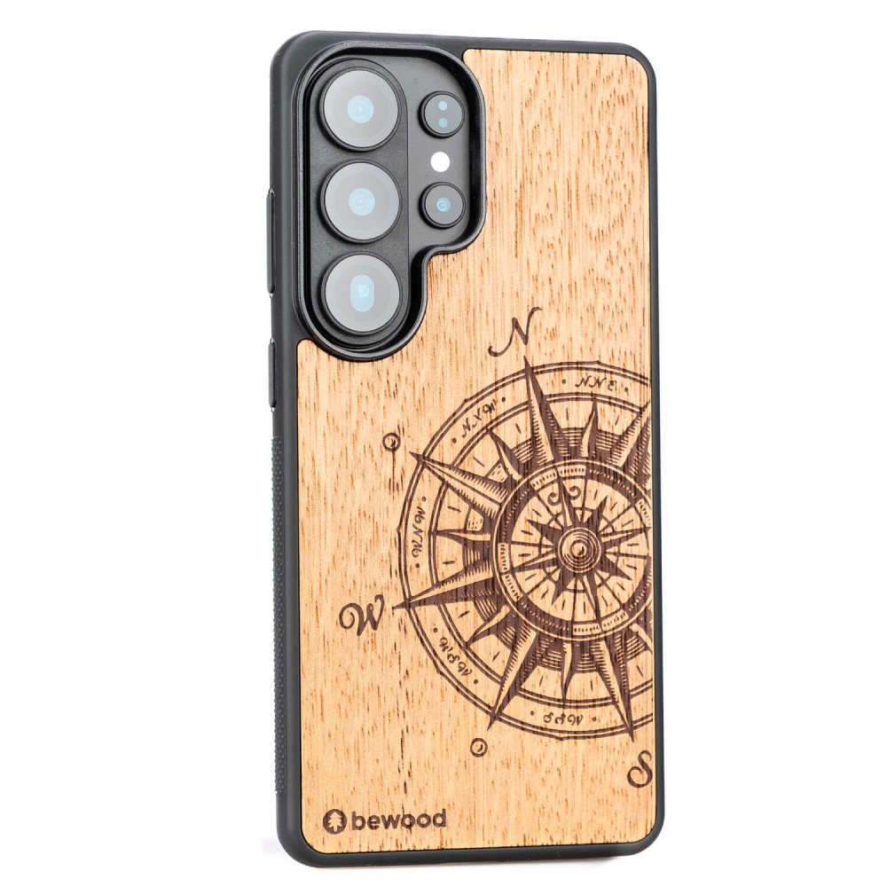 Drewniane Etui Bewood do Samsung Galaxy S26 Ultra TRAVELER MERBAU (2)