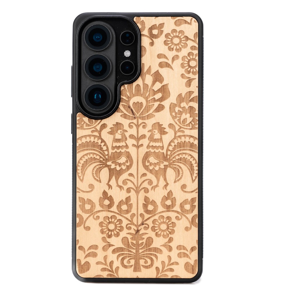 Drewniane Etui Bewood do Samsung Galaxy S26 Ultra POLSKI FOLK ANIEGRE (1)
