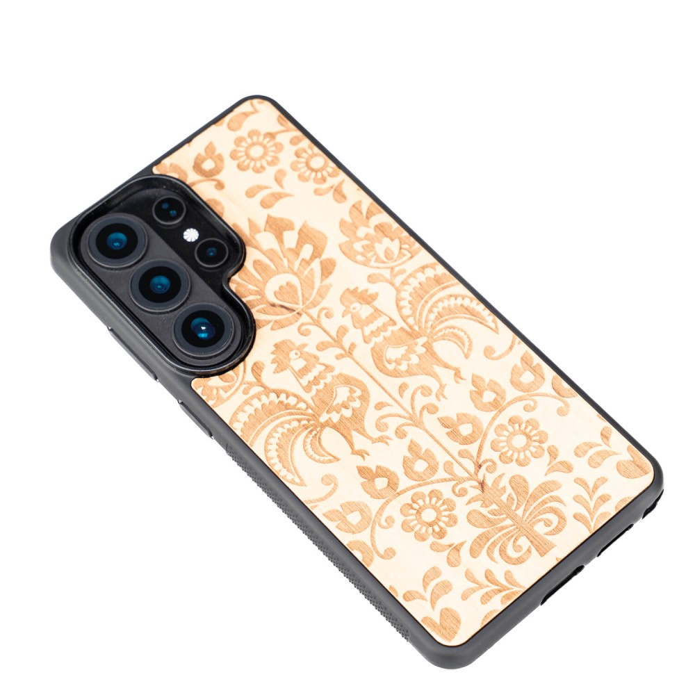 Drewniane Etui Bewood do Samsung Galaxy S26 Ultra POLSKI FOLK ANIEGRE (3)