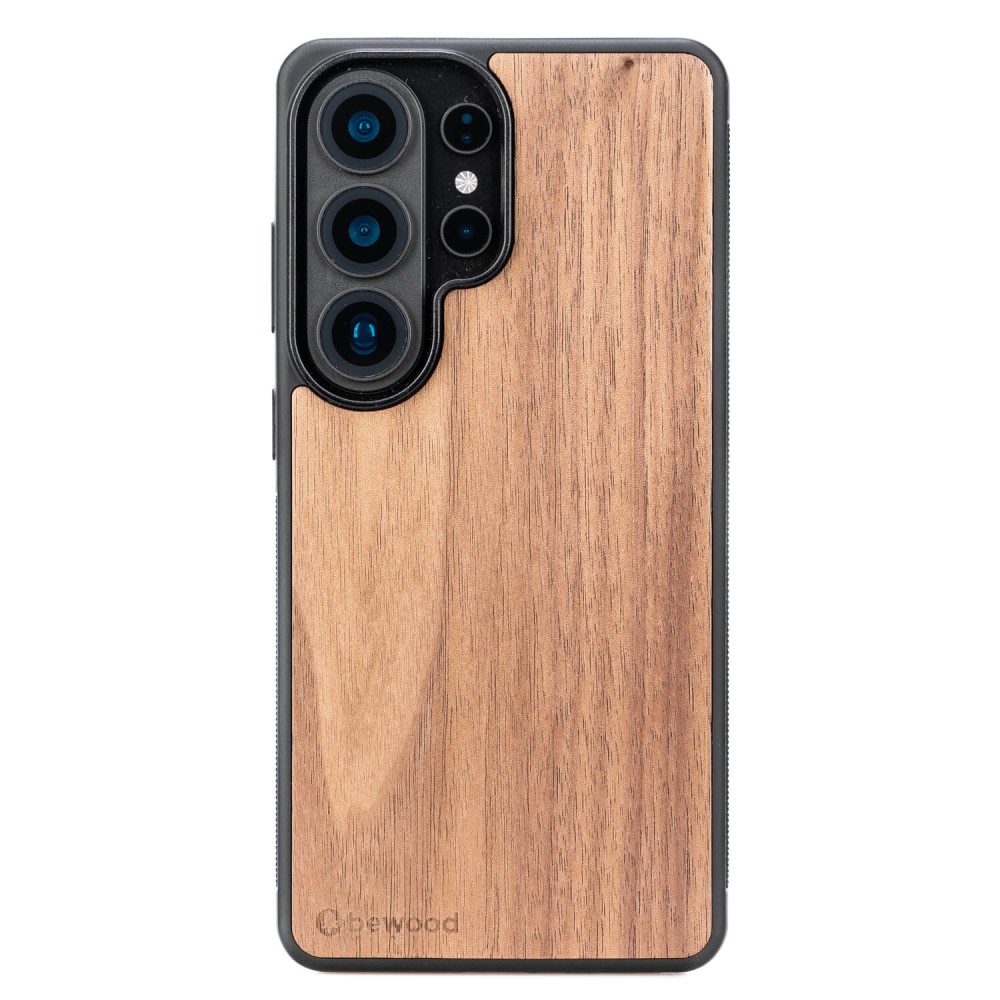 Drewniane Etui Bewood do Samsung Galaxy S26 Ultra ORZECH AMERYKAŃSKI (1)