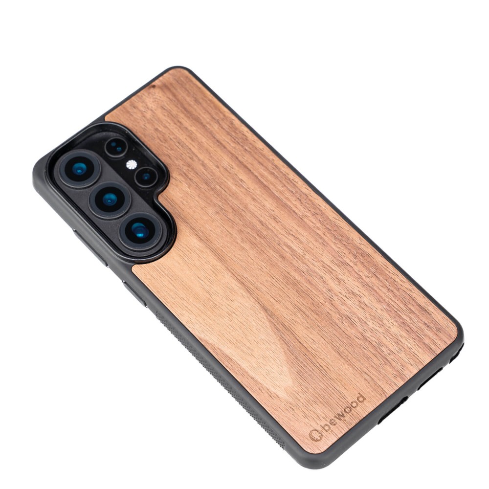 Drewniane Etui Bewood do Samsung Galaxy S26 Ultra ORZECH AMERYKAŃSKI (3)
