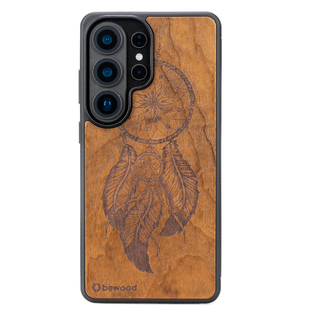 Drewniane Etui Bewood do Samsung Galaxy S26 Ultra ŁAPACZ SNÓW IMBUIA (1)