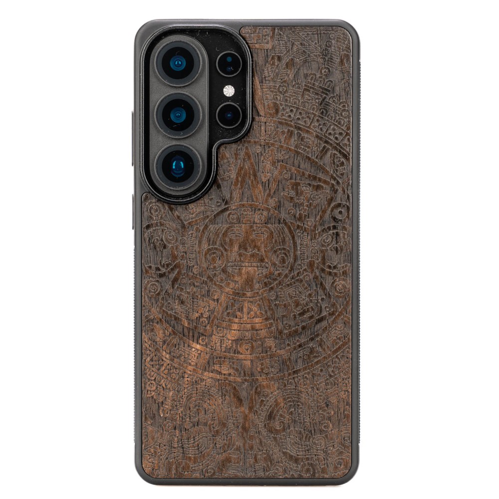 Drewniane Etui Bewood do Samsung Galaxy S26 Ultra KALENDARZ AZTECKI ZIRICOTE (1)