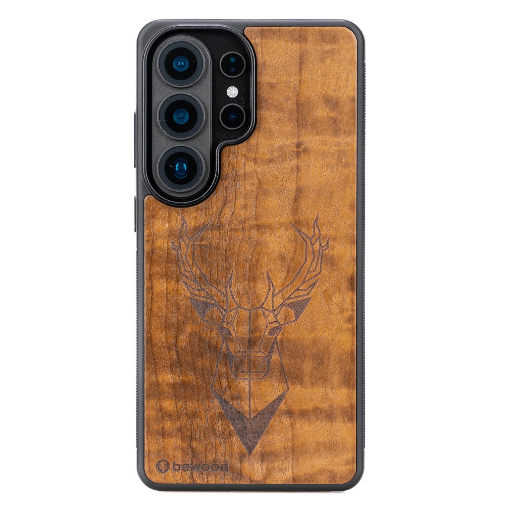 Drewniane Etui Bewood do Samsung Galaxy S26 Ultra JELEŃ IMBUIA (1)