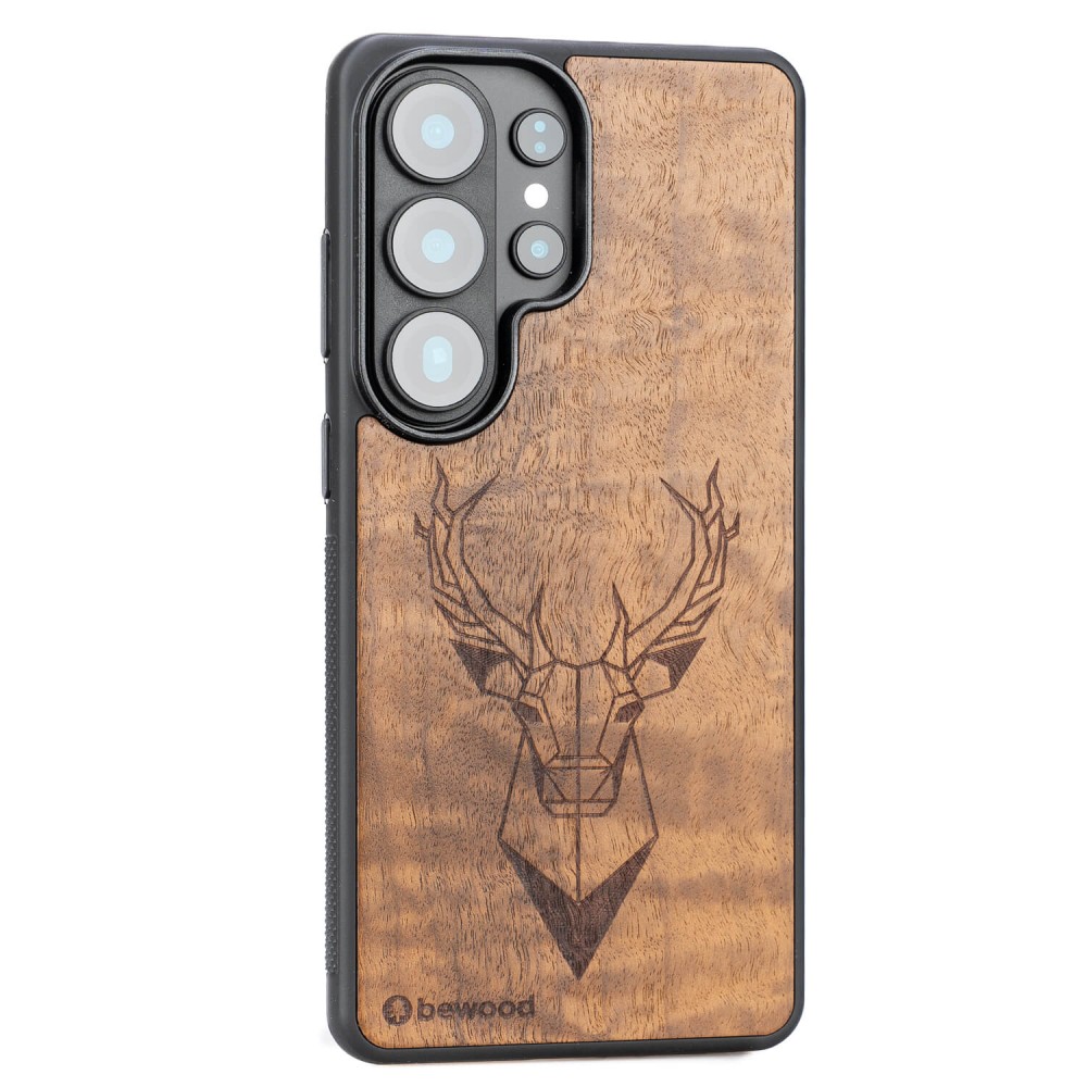 Drewniane Etui Bewood do Samsung Galaxy S26 Ultra JELEŃ IMBUIA (2)