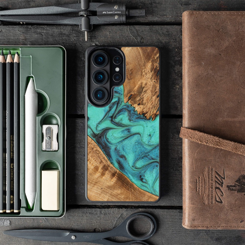 Etui Bewood Unique do Samsung Galaxy S26 Ultra - Turquoise (2)