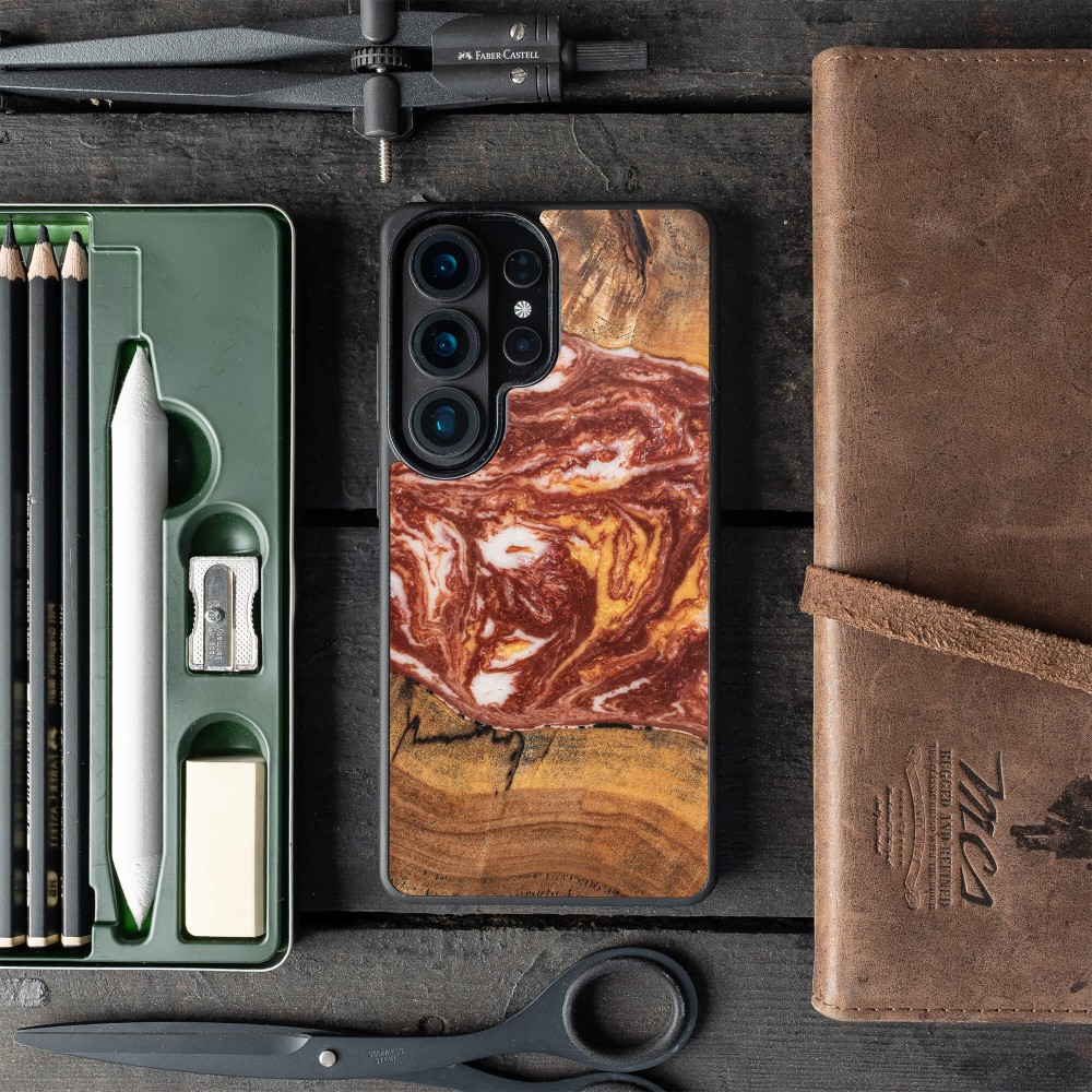 Etui Bewood Unique do Samsung Galaxy S26 Ultra - Planets - Mars (2)