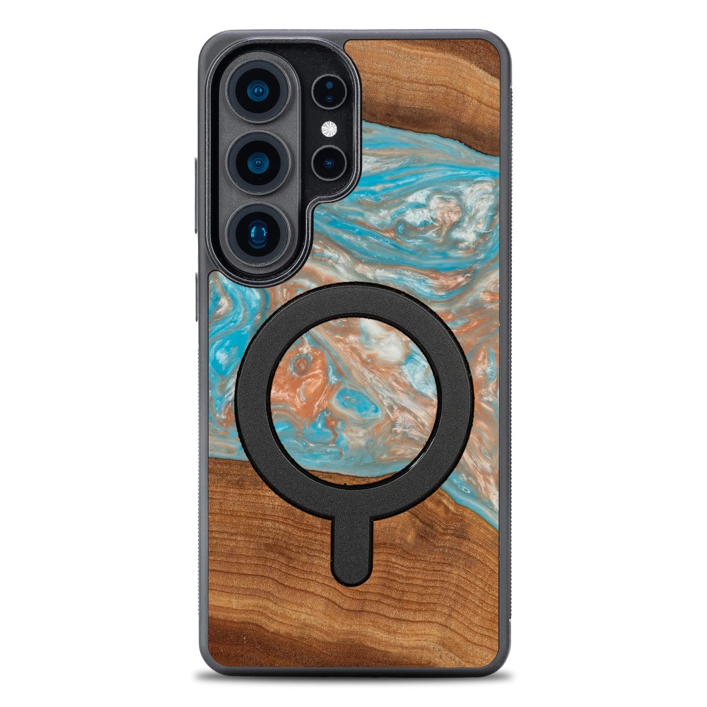 Etui Bewood Unique do Samsung Galaxy S26 Ultra - Planets - Saturn z MagSafe (1)