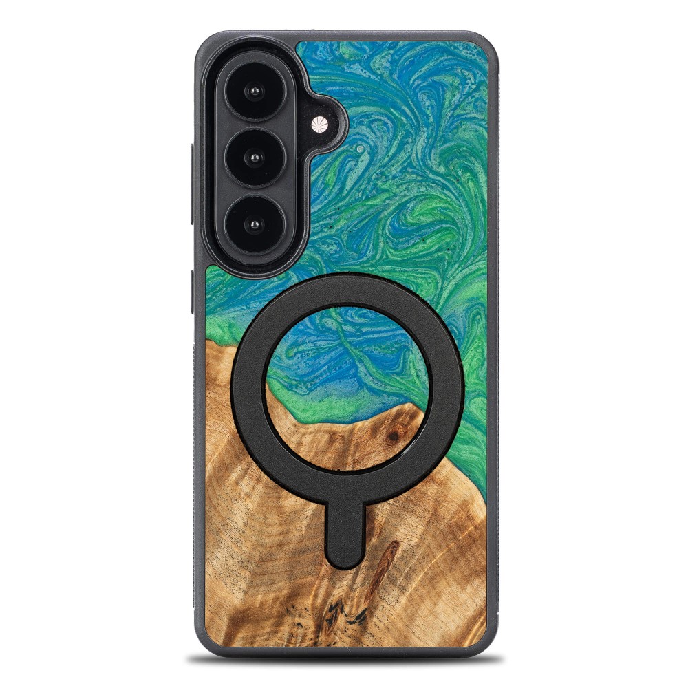 Etui Bewood Unique do Samsung Galaxy S26 - Neons - Tokyo z MagSafe (1)
