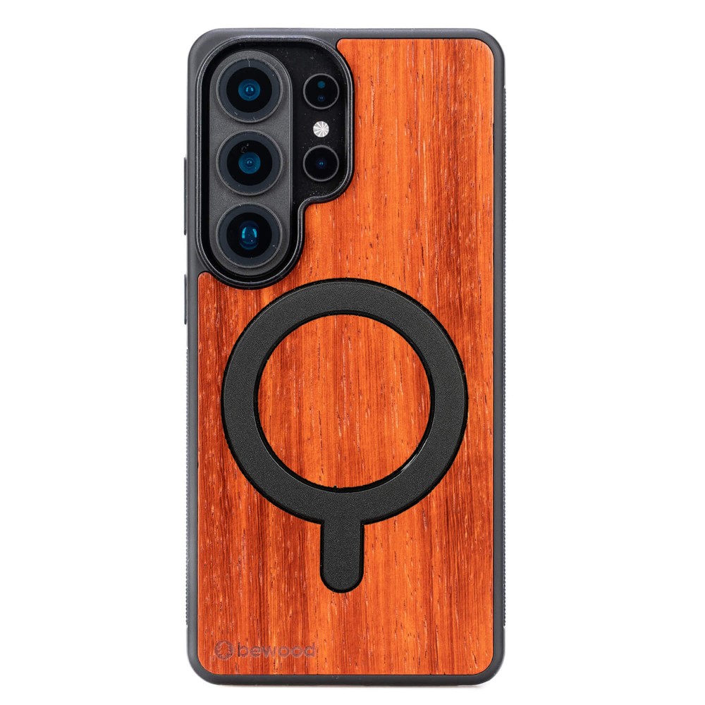 Drewniane Etui Bewood do Samsung Galaxy S26 Ultra PADOUK z MagSafe (1)
