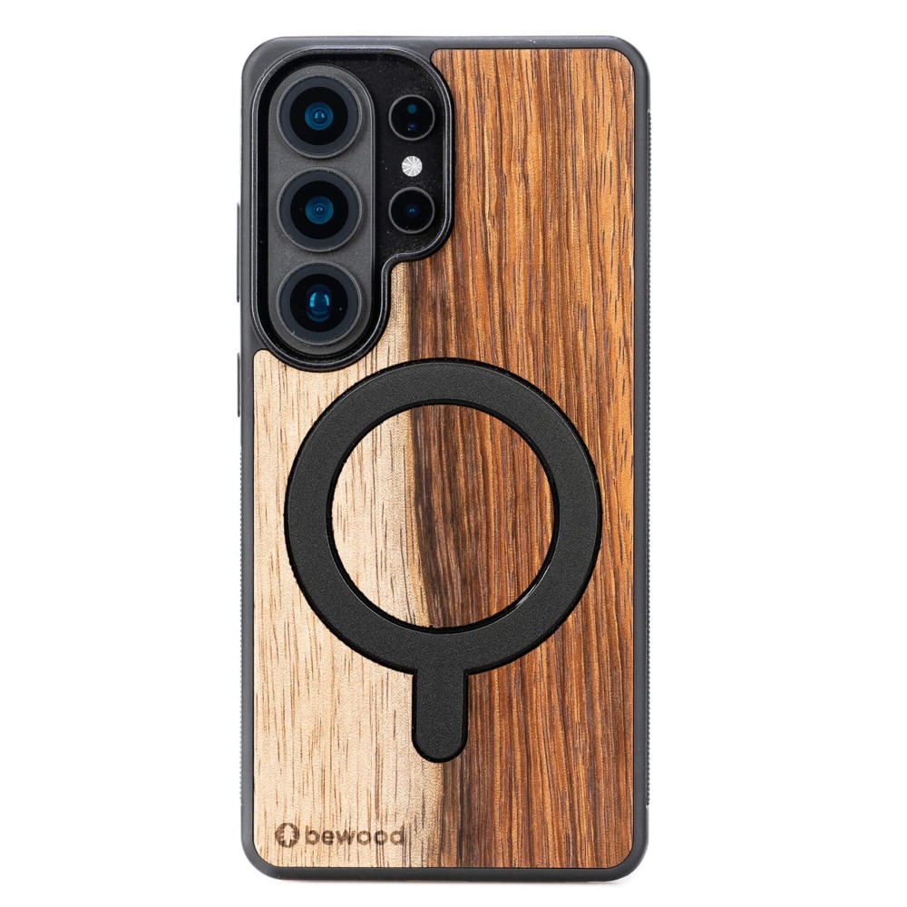 Drewniane Etui Bewood do Samsung Galaxy S26 Ultra MANGO z MagSafe (1)