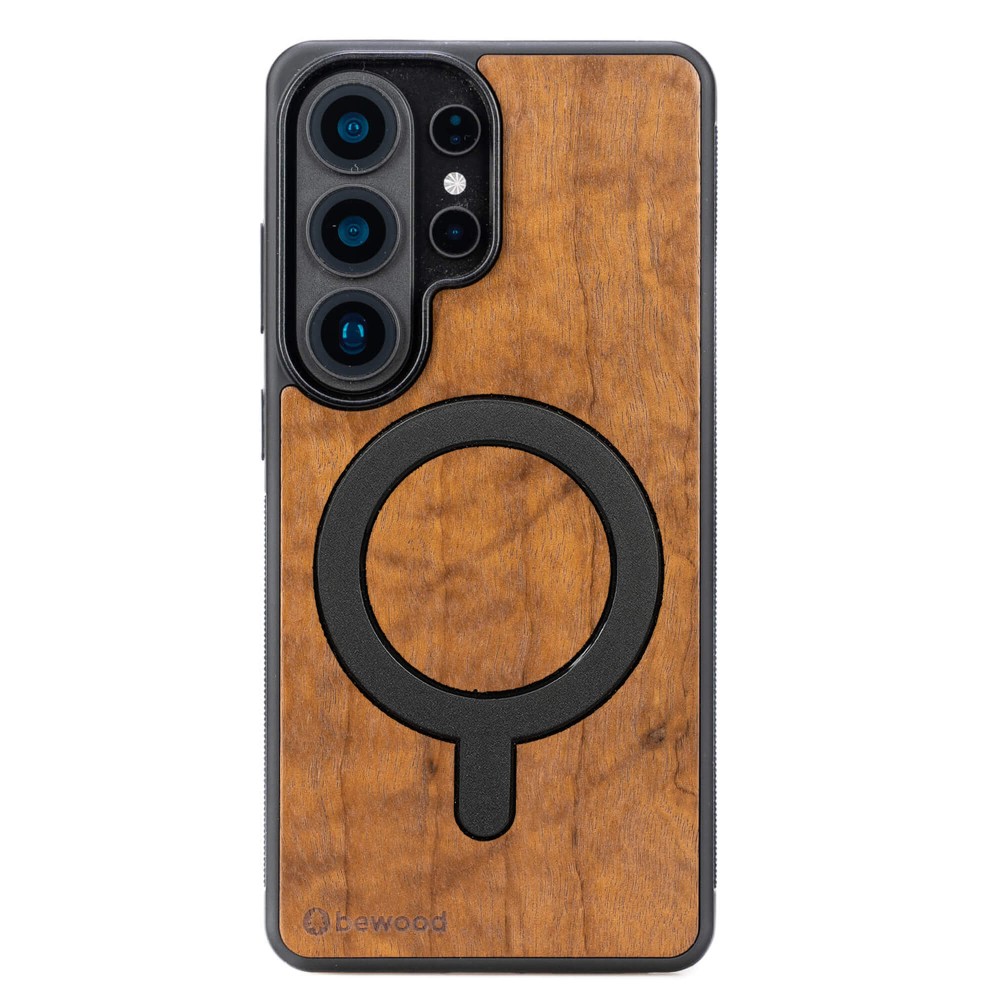 Drewniane Etui Bewood do Samsung Galaxy S26 Ultra IMBUIA z MagSafe (1)